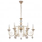 Подвесной светильник Escada 678/6PL E14*40W Gold SHINE