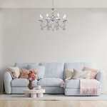 Подвесной светильник Escada 678/8PL E14*40W Chrome SHINE