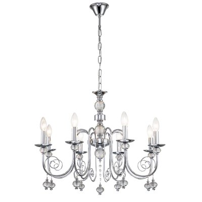 Подвесной светильник Escada 678/8PL E14*40W Chrome SHINE Подвесной светильник Escada 678/8PL E14*40W Chrome SHINE