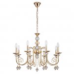 Подвесной светильник Escada 678/8PL E14*40W Gold SHINE