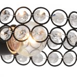 Настенный светильник Escada 679/1A E27*60W Black/Wood BANJO