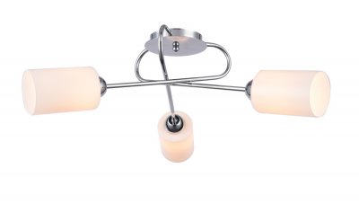 Потолочный светильник Escada 679/3PL Е27*60W Chrome/White ANITA