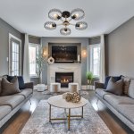 Светильник на штанге Escada 679/5P E27*60W Black/Wood BANJO