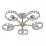 Светильник на штанге Escada 679/5P E27*60W White/Wood BANJO