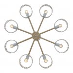 Светильник на штанге Escada 679/8P E27*60W White/Wood