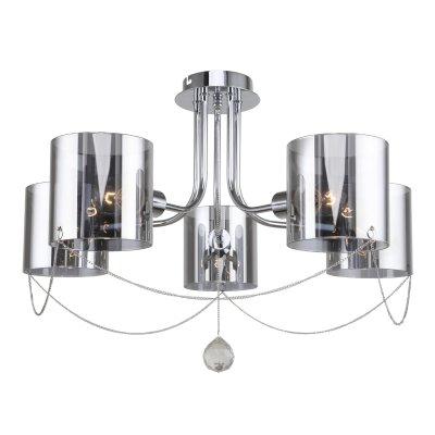 Потолочный светильник Escada 683/5P E14*40W Chrome INTENSE Потолочный светильник Escada 683/5P E14*40W Chrome INTENSE