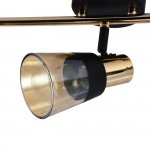 Настенно-потолочный свет Escada 684/3P E14*40W Black/Gold