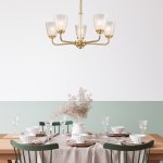 Светильник на штанге Escada 685/5PL E14*60W Copper NOBLE