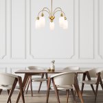 Светильник на штанге Escada 686/5PL E14*60W Copper ODE