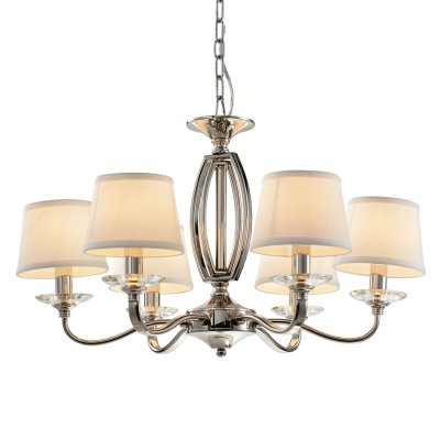 Подвесной светильник Escada 686/6S E14*40W Nickel PRESTON