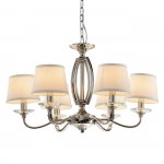 Подвесной светильник Escada 686/6S E14*40W Nickel PRESTON