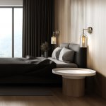 Настенный светильник Escada 688/1A E14*40W Brass DIVITA