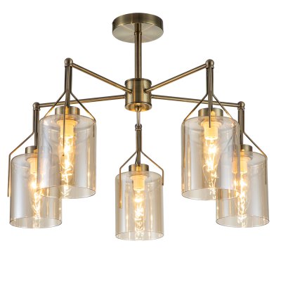 Светильник на штанге Escada 688/5P E14*40W Brass DIVITA Светильник на штанге Escada 688/5P E14*40W Brass DIVITA