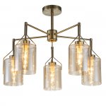 Светильник на штанге Escada 688/5P E14*40W Brass DIVITA