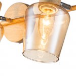Настенно-потолочный свет Escada 691/3P E14*40W Wood WOODY