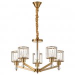 Подвесной светильник Escada 691/5S E27*60W Antique copper ADORN