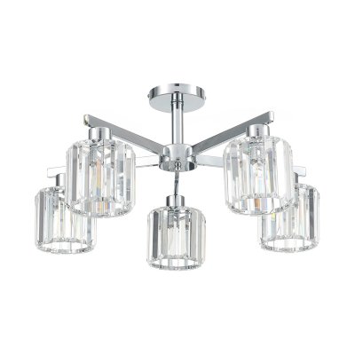 Потолочный светильник Escada 692/5P E27*60W Chrome ADORN Потолочный светильник Escada 692/5P E27*60W Chrome ADORN