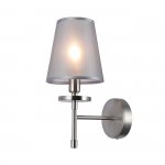 Настенный светильник Escada 694/1A E14*40W Nickel FAITH