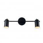 Настенно-потолочный свет Escada 696/2A E14*40W Black/Chrome