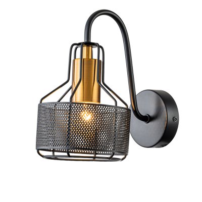 Настенный светильник Escada 697/1A E27*60W Black/Gold Настенный светильник Escada 697/1A E27*60W Black/Gold