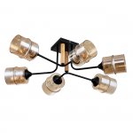 Потолочный светильник Escada 699/6P E27*60W Black MONDRIAN