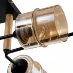 Потолочный светильник Escada 699/8P E27*60W Black MONDRIAN