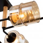 Потолочный светильник Escada 699/8P E27*60W Black MONDRIAN