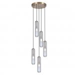 Подвесной светильник 160001/5P G9*5W Brass