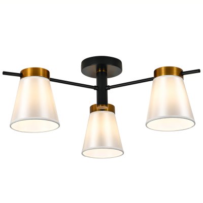 Светильник на штанге 120005/3R E14*40W Black/Gold