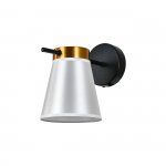 Настенный светильник 120005/1W E14*40W Black/Gold