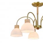 Светильник на штанге 150005/5R E27*60W Gold/Wood