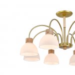 Светильник на штанге 150005/8R E27*60W Gold/Wood