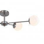 Светильник на штанге 150008/4R E27*60W Satin nickel