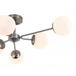 Светильник на штанге 150008/6R E27*60W Satin nickel