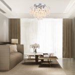 Потолочный светильник 140015/4C E27*60W Chrome