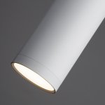 Светильник лофт подвесной со светодиодами 50135/1 LED хром/белый