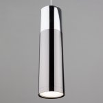 Светодиодный подвесной светильник в стиле лофт 50135/1 LED хром/черный жемчуг