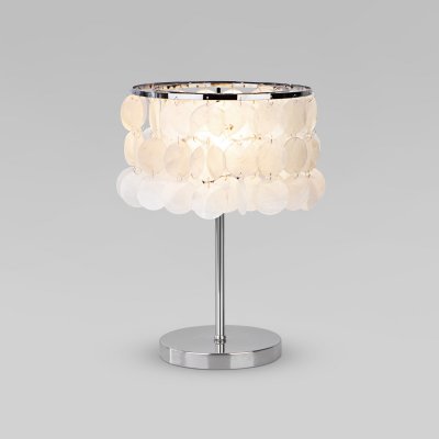 Настольный светильник с перламутром 208101 хром Настольный светильник с перламутром 208101 хром