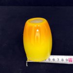 Плафон двойной желтый+прозрачный 80*100мм E14 Евро 9808 / 30151 артикул 70435 Конфетти