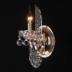 Светильник Eurosvet 3320/1 золото/прозрачный хрусталь Strotskis