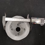 Плафон стекло матовое с узором 105*130мм Е14 30019