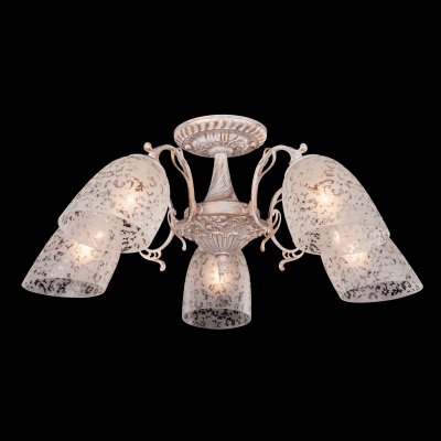 Потолочный светильник 22010/5 белый с золотом Eurosvet