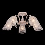 Потолочный светильник 22010/5 белый с золотом Eurosvet