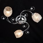 Люстра потолочная Eurosvet 9677/3 Roksana хром