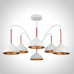 Люстра белая Eurosvet 70043/6 белый