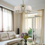 Подвесной светильник 60061/5 античная бронза Eurosvet 60061