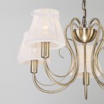 Подвесной светильник 60061/5 античная бронза Eurosvet 60061