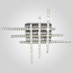 Люстра Eurosvet 90041/6 хром