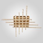 Люстра Eurosvet 90041/8 золото