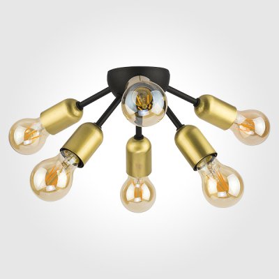 

Потолочный светильник TK Lighting 1467 Estrella Black, 1467 Estrella Black